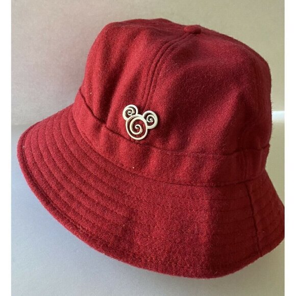 Disney Parks Red Wool Floppy Hat Mickey Mouse‎ - Picture 6 of 6